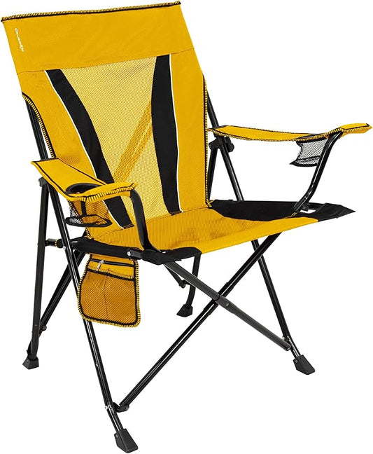 Kijaro XXL Dual Lock Portable Camping Chair - Supports Up to 400lbs - Enjoy The Outdoors in a Versatile Folding Sports & Outdoor Chair