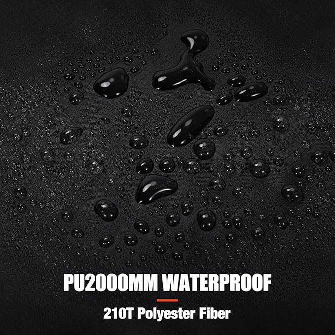 REDCAMP Ultralight Tent Footprint for 8-10 Person Tent, Multifunctional Waterproof Camping Tent Tarp for Camping, Hiking and Survival Gear, Lightweight, 95"x95"