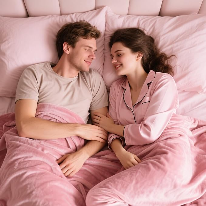 gogobunny Waterproof Bed Blanket, Reversible Sherpa Fleece Throw Blanket for Dog Puppy Cat, Furniture Cover Protects Bed Couch Sofa from Liquid Pee and Pet Fur (Pink, 30x70 inches)