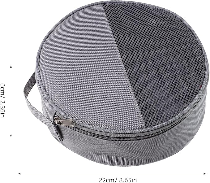 SUPVOX Camping Dish Storage Bag: Portable Tableware Organizer - Large Capacity Oxford Cloth with Mesh - Cookware Carrier for Outdoor Picnic and Travel