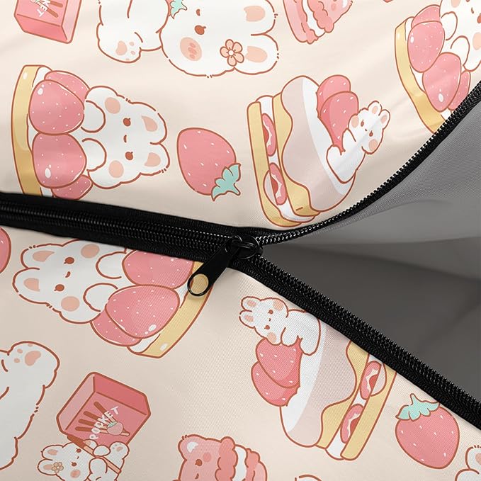 QOOMO Camping Sleeping Bags,3 Season Warm & Cool Weather,Lightweight,Waterproof Sleeping Bags for Adults & Kids,Traveling,and Outdoors,Camping Gear Equipment