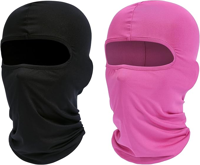 Ski Mask Balaclava Shiesty, 2 Pack Neck Gaiter Motorcycle UV Protector Cooling for Men/Women