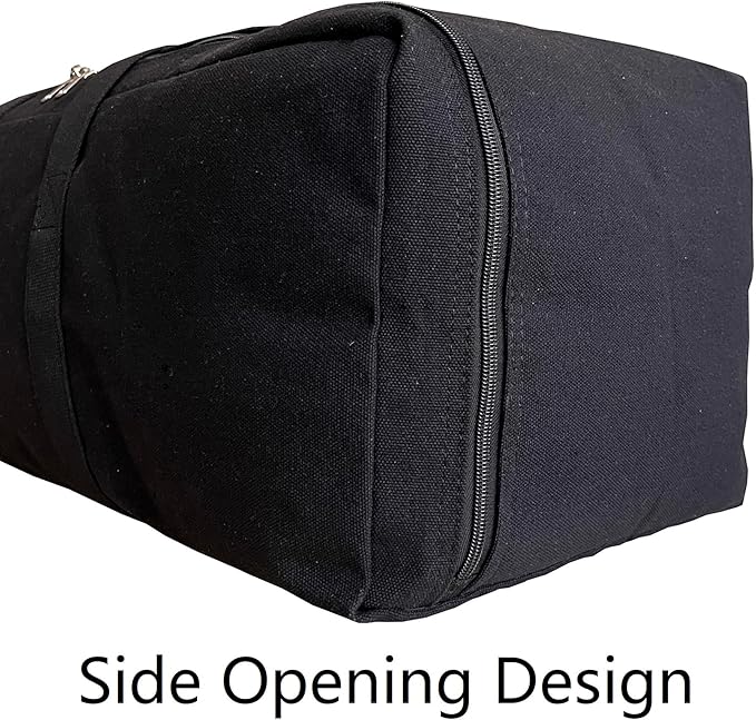 Extra Large Canvas Duffle Bag, Camping Tent, Travel Storage