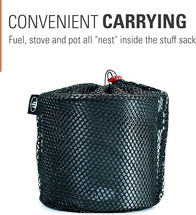 GSI Outdoors Halulite Boiler Ultralight Hard-Anodized Pot with Folding Handle, Fast-Heating Camping Cookware for Backpacking, Hiking & Outdoor Cooking