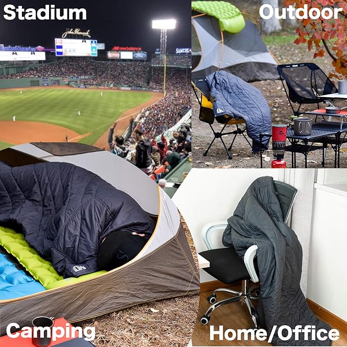 iClimb 3M Thinsulate Insulation Warm Camping Blanket Ultralight Compact