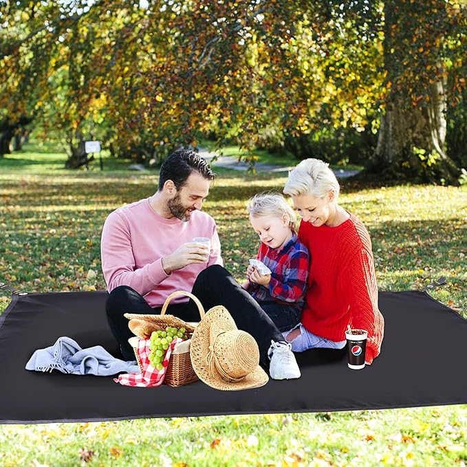 REDCAMP Ultralight Tent Footprint for 1-2 Person Tent, Multifunctional Waterproof Camping Tarp for Outdoor Hiking, Lightweight and Compact, 87"x55"