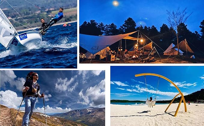 1/2 in x 16 ft Boat Marine Rope for Canyoneering, Floating, Fishing, Rafting, Camping, Hiking, Hunting, Anchor, Arborist Tree, Rafting, Rescue, Knotting Practice Nylon/Polyester Orange