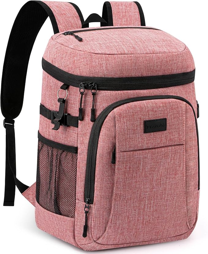 Tuwubi Cooler Backpack 35/42 Cans, Backpack Coolers Insulated Leak Proof for Men Women, Waterproof Soft Sided Lunch Camping Beach Travel Ice Chest Backpack Cooler Bag
