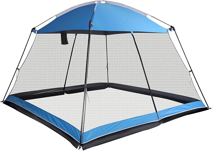 Screen House Camping Canopy Tent Sun Shade Gazebo Shelter Perfect for Outdoor Activities