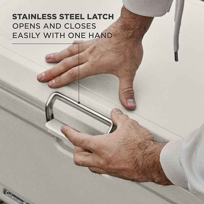 Coleman Pro Heavy-Duty, Desert Sand, 55qt Wheeled Ultra-Light Premium Hard Cooler, Extra-Thick Insulation Keeps Ice up to 5 Days, 92-Can Capacity, Heavy-Duty Wheels