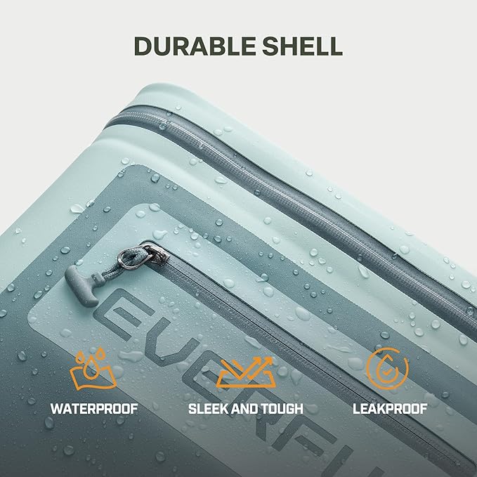 EVERFUN Soft Cooler 30 Can, Portable Insulated Small Cooling Lunch Box for Men and Women, Leakproof Ice Chest Bag for Travel, Beach, Camping, Beverage, Boating, Fishing, Tailgating, Work and Picnic