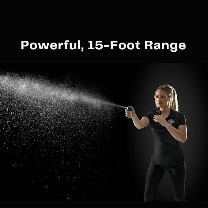 ASP Defender LE Pepper Spray, Self-Defense OC for Law Enforcement Professionals, Professional Grade Personal Defense Equipment, Personal Protection Device, 15-Foot Range
