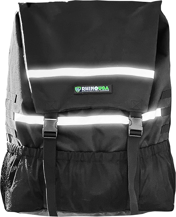 Rhino USA Spare Tire Trash Bag - Ultimate Car Storage Solution For Overlanding Accesories, Firewood, Water, Camping Essentials and More! - Black