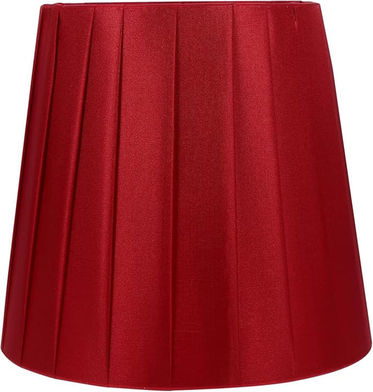 1pc Decorative Cloth Lampshade Clip Bulb Light Cover for Home Decor Elegant and Accessory for Chandelier Table Floor and Wall Lamps Wine Design