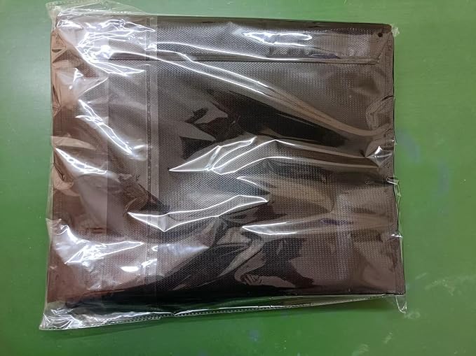 FLASLD Fireproof Document Bags, 15x12x5” Large Fireproof & Water Resistant Bag, Holder Home Office Portable Filing Storage for Valuables, Fireproof Folder FireSafe Box for Cash, Passport