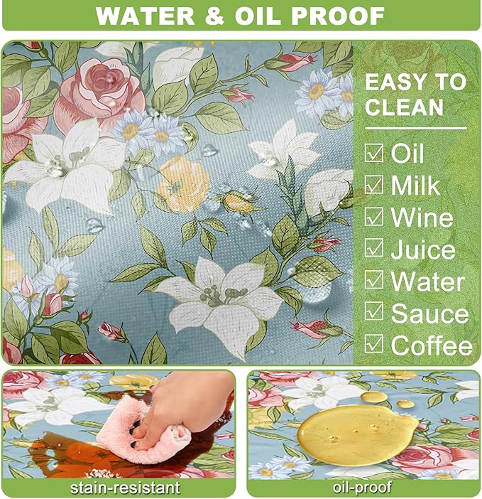 Fitted Picnic Table Cover with Bench Covers Set, Waterproof Lightweight Rectangle 96in Folding Table Cloths Canopy Shade Slipcover Cool Unique Fun Camping Gift for Camper Women Men Family Rv Owners