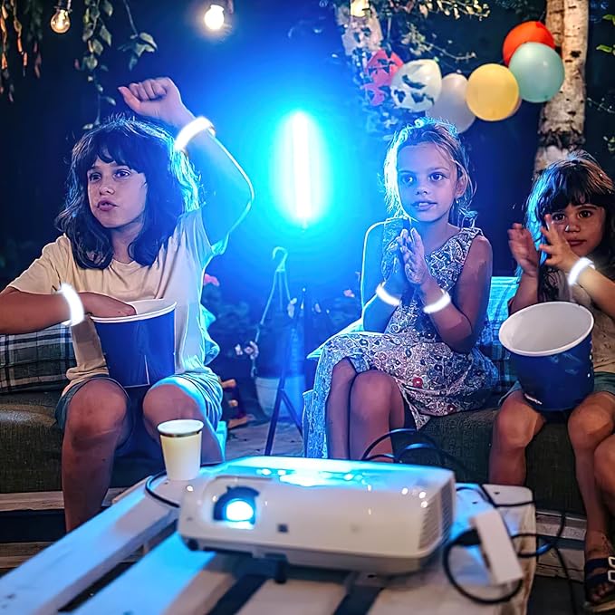 LovesTown 6PCS LED Light Up Bracelets, LED Glow Bracelets Glow in the Dark Wristbands for Concerts Festivals Celebrations Carnivals Raves