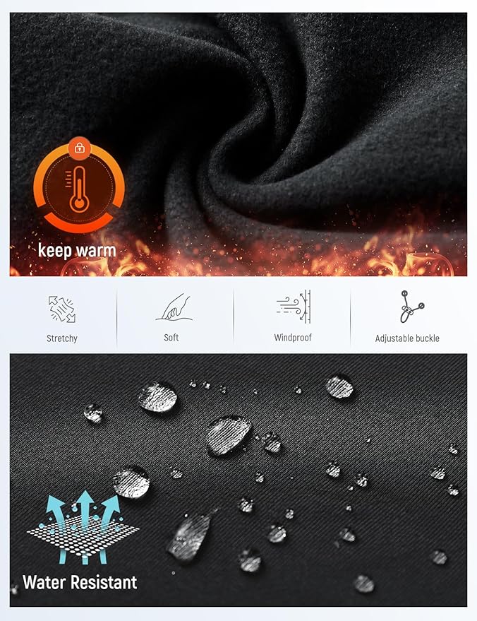 baleaf Balaclava Ski Mask Winter Water Resistant Face Mask for Women Men Cold Weather Gear Skiing Snowboarding Neck Gaiter