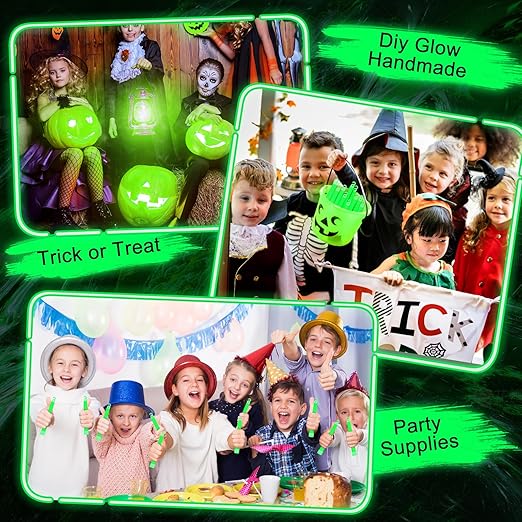 Sotiff 144 Pcs Bright 6 Inch Large Glow Sticks Bulk Emergency Glow in The Dark Sticks with 12 Hour Duration for Camping Hiking Outdoor Parties Activities Survival Storms Blackouts (Green)