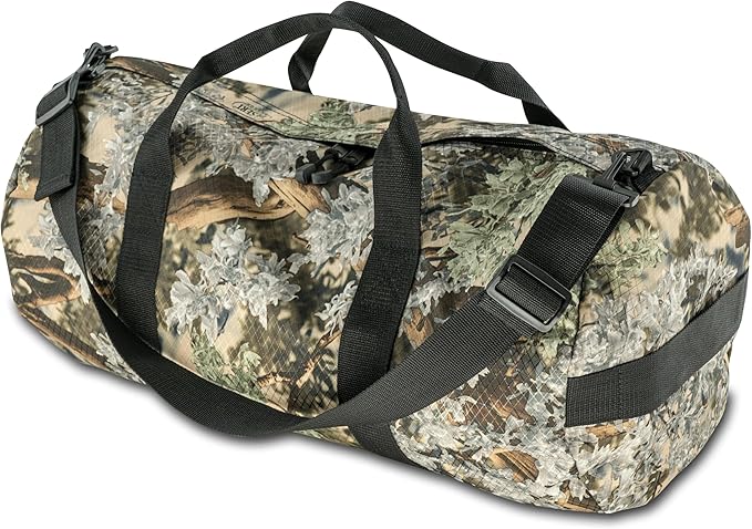 North Star Sports Foldable Duffle Bag for Travel, Gym & Outdoor Camping | Tough and Packable Sport Equipment Bag & Gear Organizer | Heavy Duty Large Duffel Bags for Traveling