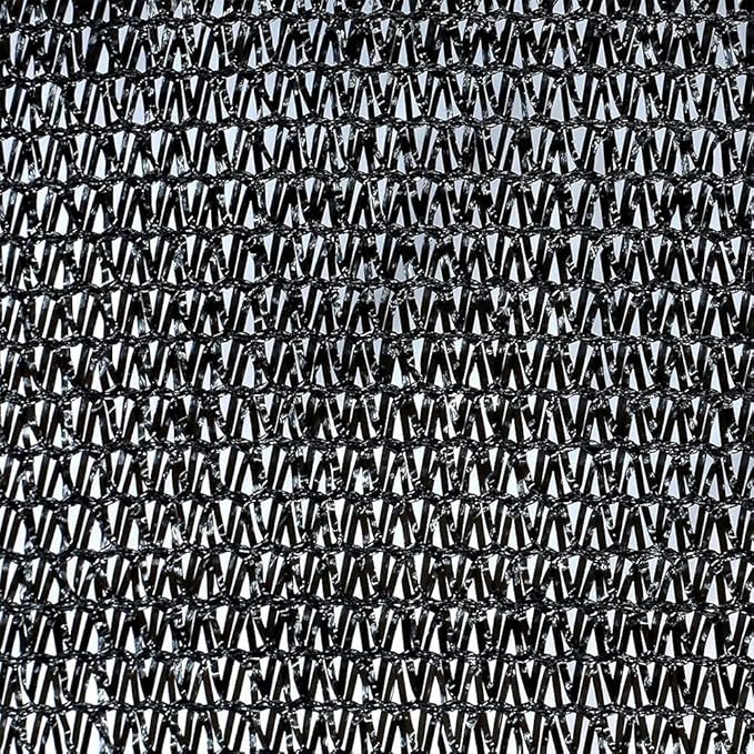 Agfabric 70% Sun-Block Shade Cloth Net Mesh Shade with Grommets for Garden Patio 10??X 20?? Black