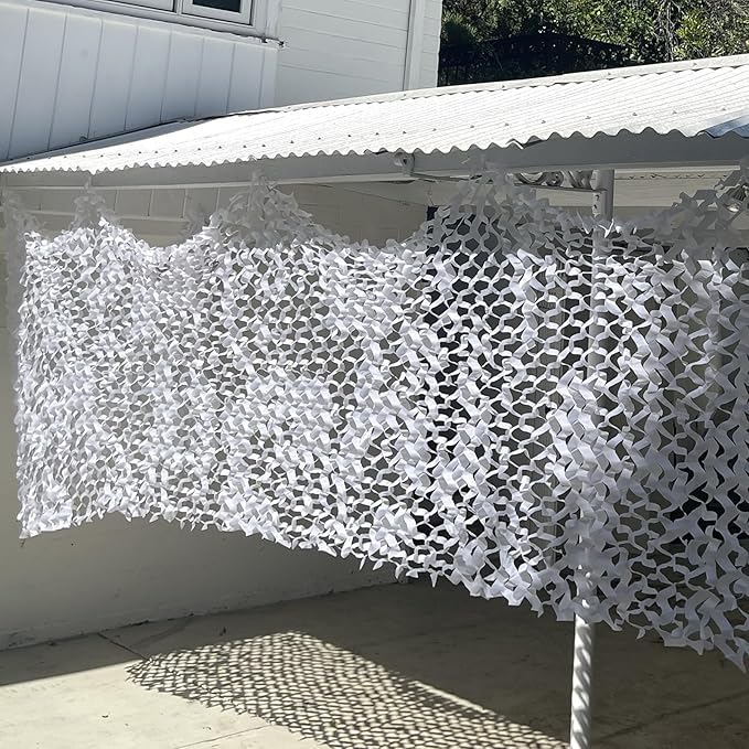 Camo Netting Camouflage Netting 20x20 10x20 10x10 Bulk Roll Burlap Camo Tarp Sunshade Net for Hunting Blind Dinosaur Birthday Jungle MilitaryTheme Party Decoration Camping Shooting