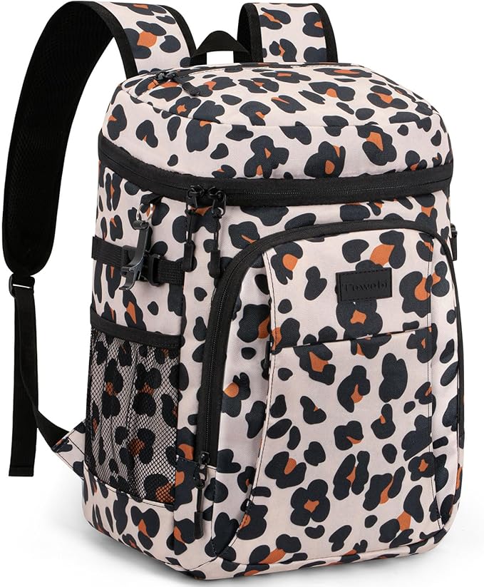 Tuwubi Cooler Backpack 35/42 Cans, Backpack Coolers Insulated Leak Proof for Men Women, Waterproof Soft Sided Lunch Camping Beach Travel Ice Chest Backpack Cooler Bag
