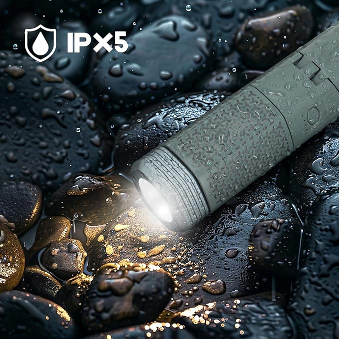 Telescopic Camping Lights,Portable Camping Lantern with Storage Bag,10500mAh Rechargeable Outdoor Adventure Emergency Light,Waterproof LED Work Lights with Magnetic (Gray)