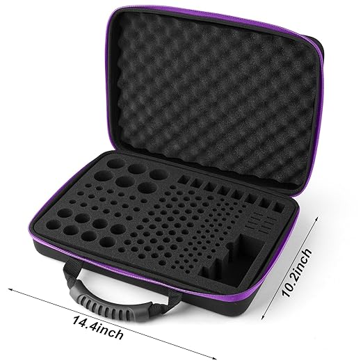 Battery Organizer, Battery Organizer Storage Case with Tester BT-168, Waterproof Battery Holder Box Holds, Battery Case Organizer 145+ AA AAA C D 9V Batteries (Batteries are Not Included)