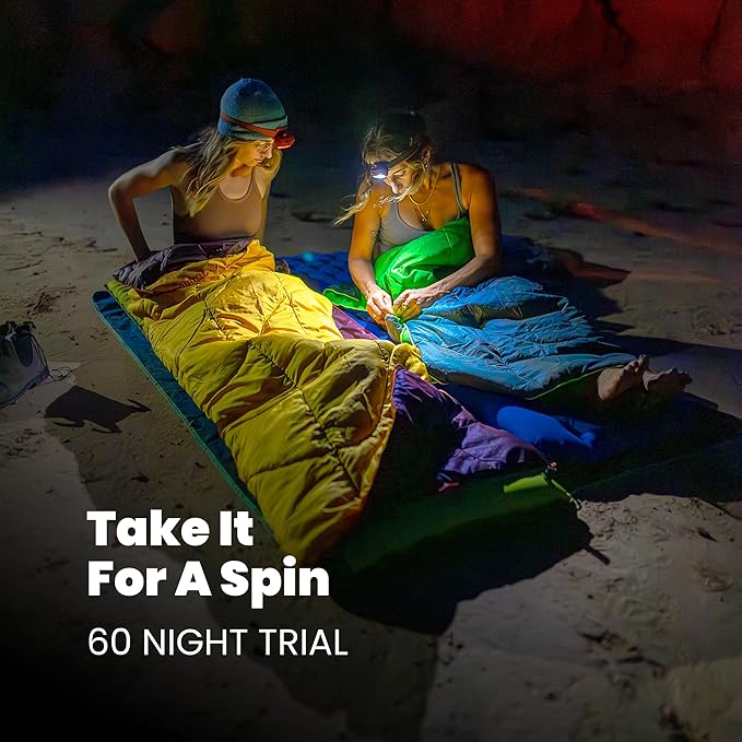 Rumpl Backcountry Puffy Blanket - Packing Comfort Into Uncomfortable Places, 100% Recycled Polyester Insulation, Lightweight, Packable, Water Resistant, 52" x 75", Redwood