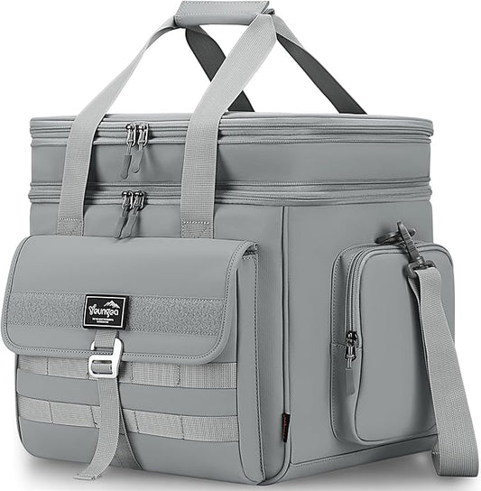 36L Large Soft Cooler Insulated Cooler Bag Soft Sided Collapsible Coolers for Travel, Camping, Beach. Leakproof, Waterproof, Expandable, 36L