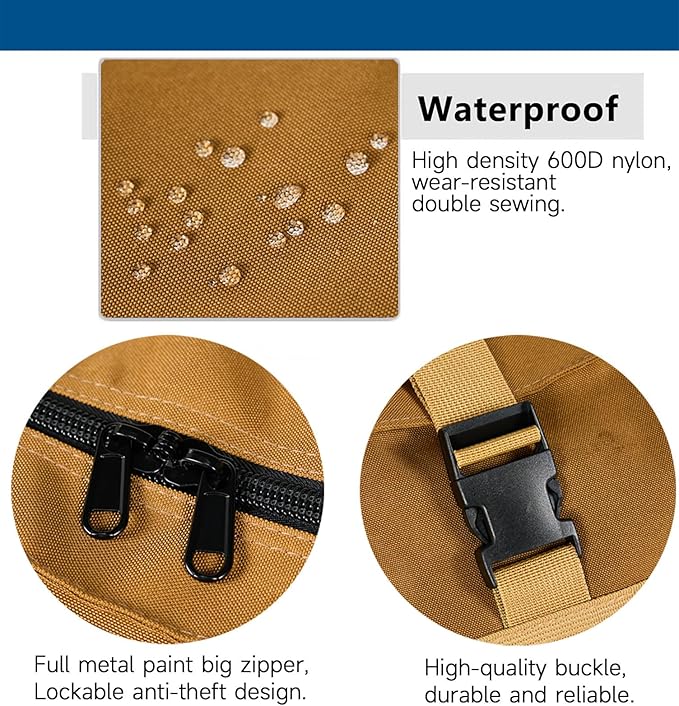 Large Duffel Bag, Waterproof Carry on Weekend Overnight Storage Bag over Luggage for Airline, Travel, Camping, Moving