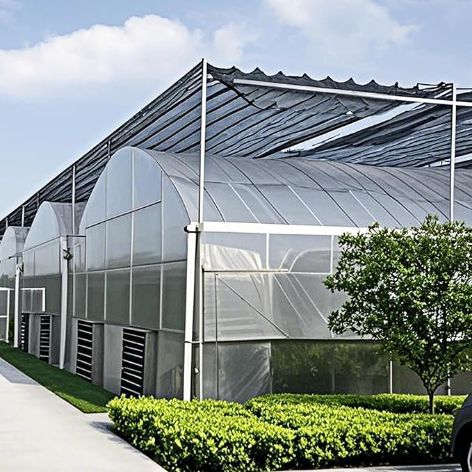 winemana Black Shade Cloth 30x30 FT??70% Sun Shade Mesh Tarp for Greenhouse, Garden, Patio, Dog Kennel, Chicken Coop, and Outdoor Protection, Plants Cover Shade Netting with 2 Reinforced Grommets