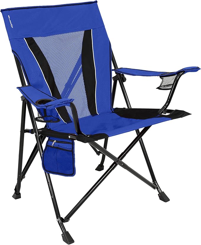 Kijaro XXL Dual Lock Portable Camping Chair - Supports Up to 400lbs - Enjoy The Outdoors in a Versatile Folding Sports & Outdoor Chair