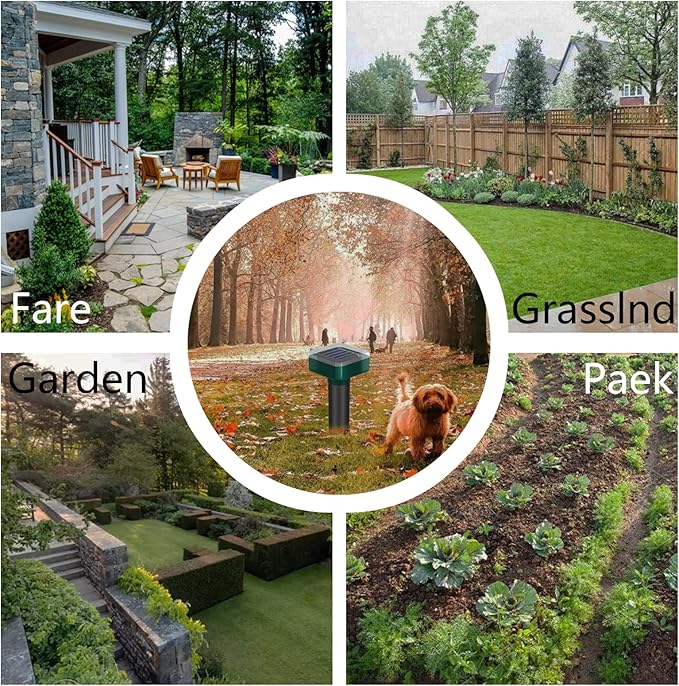 Effective Solar Deer Repellent Outdoor - Ultimate Deer Deterrent Devices for Your Yard, Keep Deer Away with High-Tech Deer Repeller for Yard, Deer Repellent Devices Outdoor Pet Safe