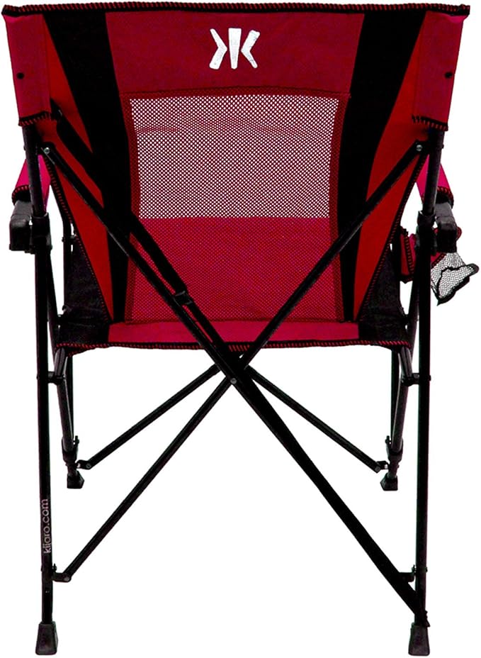Kijaro Enjoy Versatile Folding Sports, Outdoor Chair & Lawn Chair, Dual Lock Feature, Ireland Green (Hard Arm)