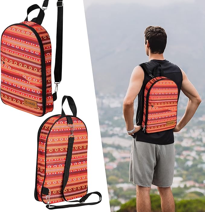 Camping Cookware Storage Bag - Camping Cooking Utensils Set Bag Camping Tool Portable Storage Bag Suitable for Knife, Fork, Spoon, Chopping Board, Chef's Knife,Kitchenware Storage