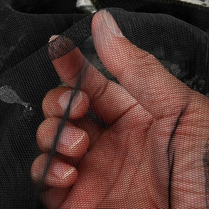 CozyCabin Mosquito Head Net Hat with Removable Mesh Hidden Netting, Design for Outdoor Fishing Gardening