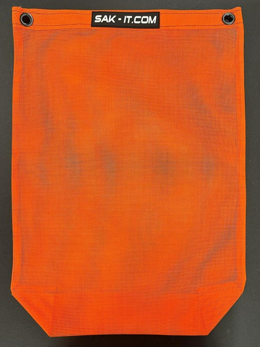 SAK-IT Scrap SAK Off Road Trash Bag. Fits SxS, ATV, Rock Crawler, Mud Truck, Golf Cart, Boat, UTV. Universal Fit for Polaris, Kawasaki, Honda, Jeep. (Orange)