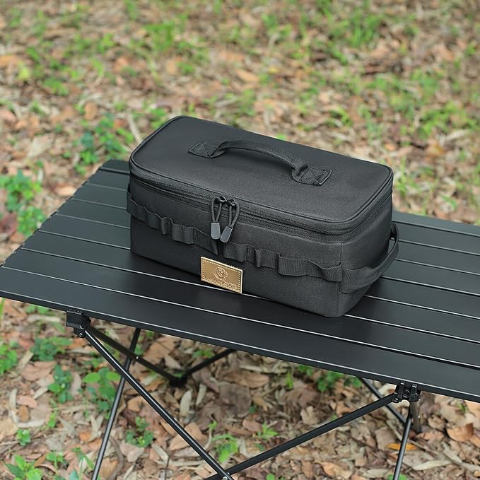 Tactical Camping Storage Bag 9L Tactical Utility Tote Bag Camping Cookware Organizer Trunk Organizer