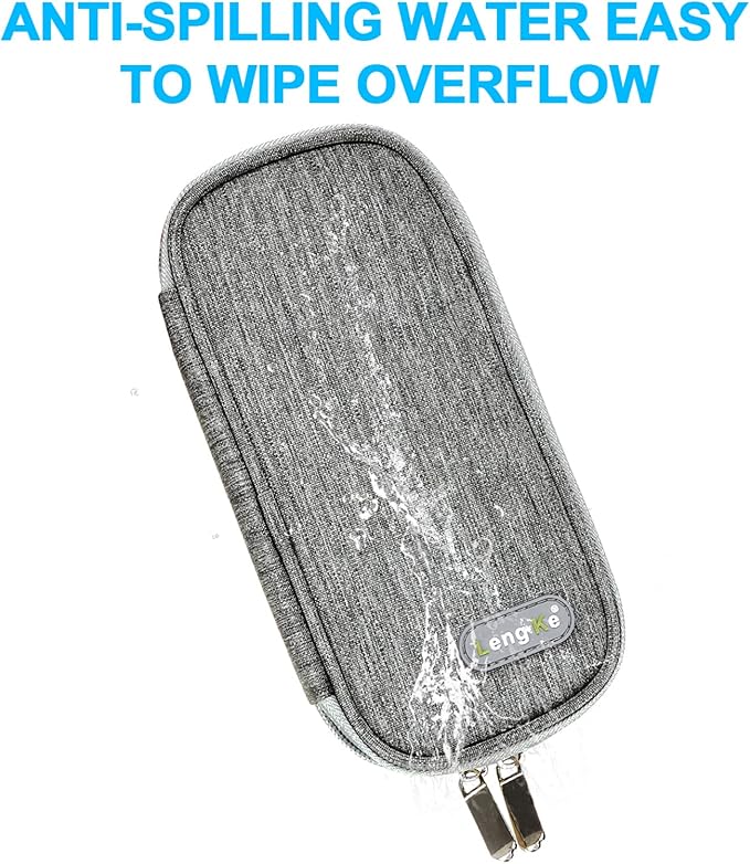 YOUSHARES Insulin Cooler Travel Case - Organizer Insulin Case for Diabetes Accessories Keep Supplies Safe and Cold