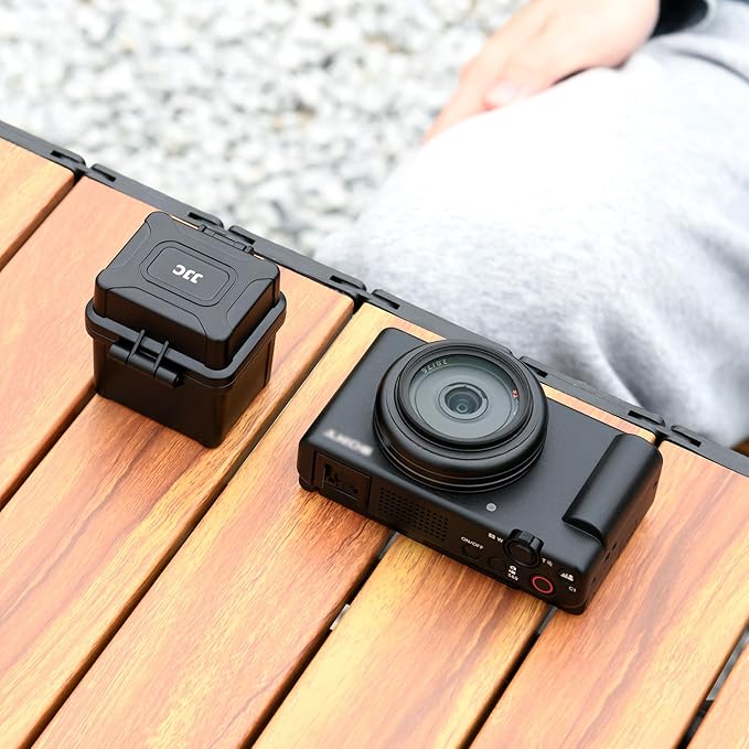 DB-110 LI-92B LI-90B NP-50 Battery and SD Micro SD Card Case, Water-Resistant & Shockproof, Camera Battery Case Holder Storage Box for 4X DB-110/LI-90B/LI-92B/EN-EL19/EN-EL10/NB-13L/NP-BX1/SLB-11A