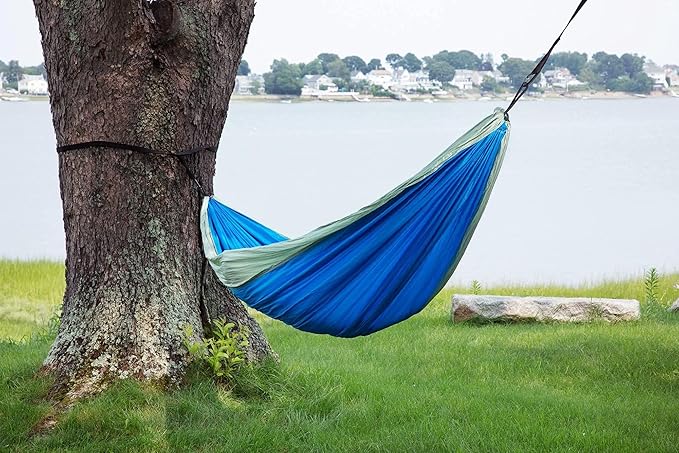 Elementi Lunar Bowl Fire Pit Bundle Outdoor Firepit Set Includes 42” Natural Gas Concrete Firepit, Glass Windscreen, Stainless Steel Cover, Canvas Cover, Floor Mat, Hammock, Beverage Tub