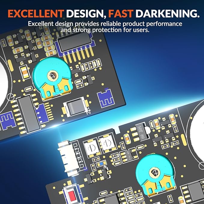 Welding Helmet Auto Darkening,Welding Hood Solar Powered 3.66 * 1.69",Mask With 2 Arc Sensors,Wide Shade 4/9-13 Suitable for TIG, MIG, MAG With Welding gloves （M-001）