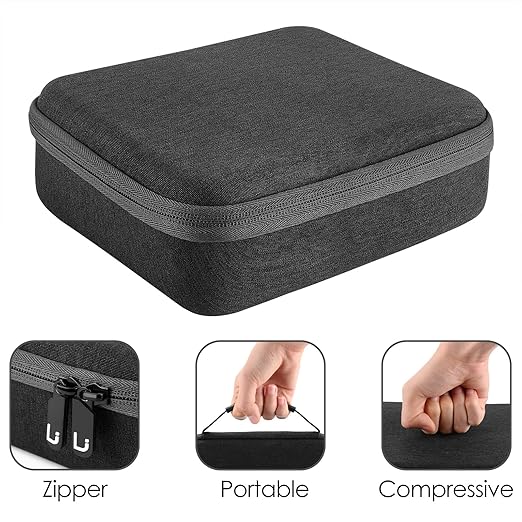 Linkidea Hard Battery Storage Container, Organizer Box with Tester BT-168, Safe Carrying Battery Case Holder - Holds 76 Various Sizes AA AAA 9V C D Batteries with Battery Tester