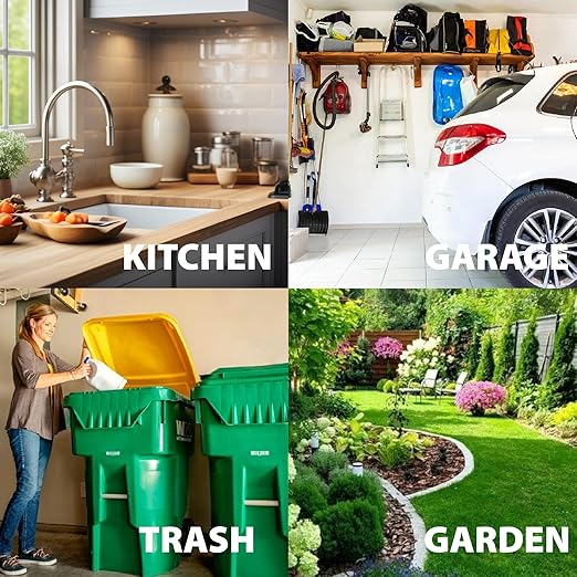 Ant Killer Spray Indoor Outdoor Use - Plant-Based Formula with Lemongrass Oil and Geraniol - Kid & Pet Safe Ant Killer Spray - Natural Ants Repellent and Prevention for Home, Car, & Outdoors