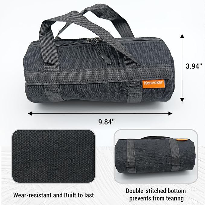 12 Pack Screw in Tent Stakes Heavy Duty-8” Metal Pegs for Ground, Drill in Camping Stake with Hex Head Driver, Spikes Puller, Protector in a Carrying Bag, for Hiking, Hammocks, Glow in Dark