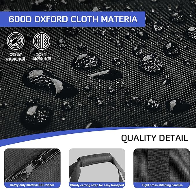 INFANZIA 50x13x13 inch Duffel Travel Sports Equipment Bag, Long Luggage Bag with Upgrade Zipper Water Resistant, Extra Large Foldable Storage Bag for Camping, Tent, Tripod, Fishing