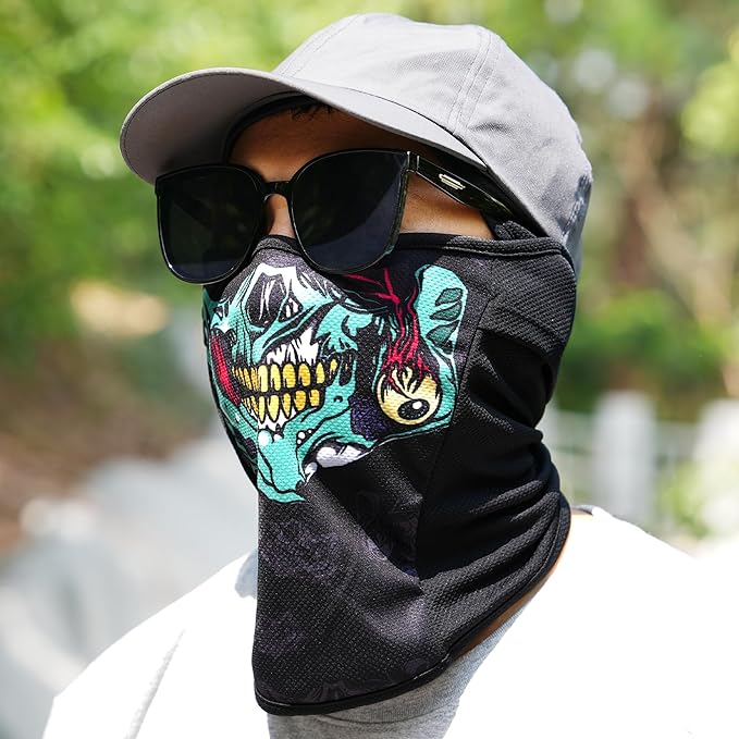 Balaclava Face Mask Sun UV Protection Breathable Full Head Mask for Men Women Skiing Cycling