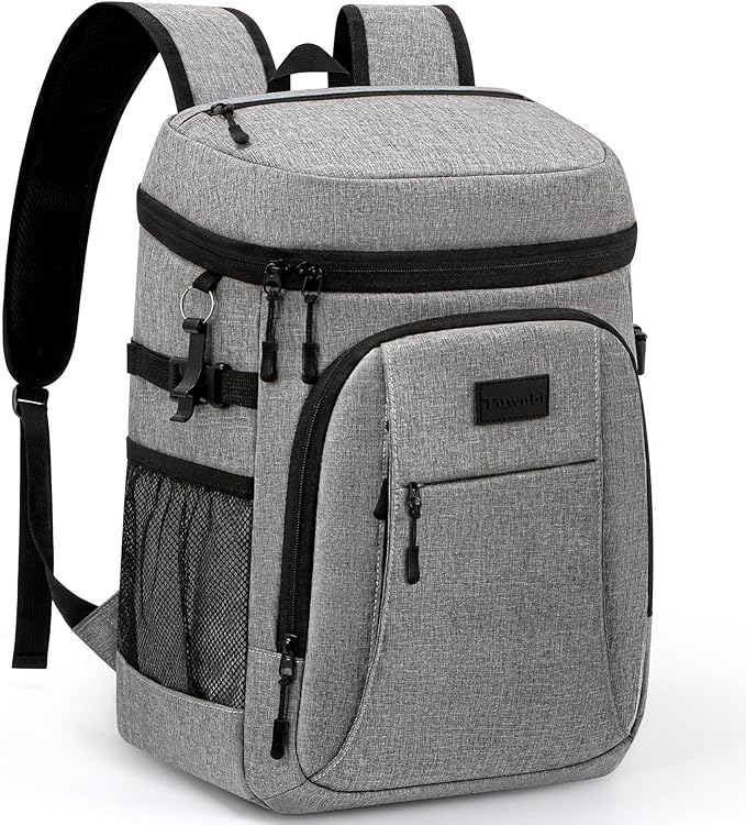 Tuwubi Cooler Backpack 35/42 Cans, Backpack Coolers Insulated Leak Proof for Men Women, Waterproof Soft Sided Lunch Camping Beach Travel Ice Chest Backpack Cooler Bag